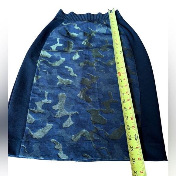 Anthropologie Maeve Camo Pencil Skirt Black Green Jacquard High Waisted  Size 2 - Picture 14 of 15